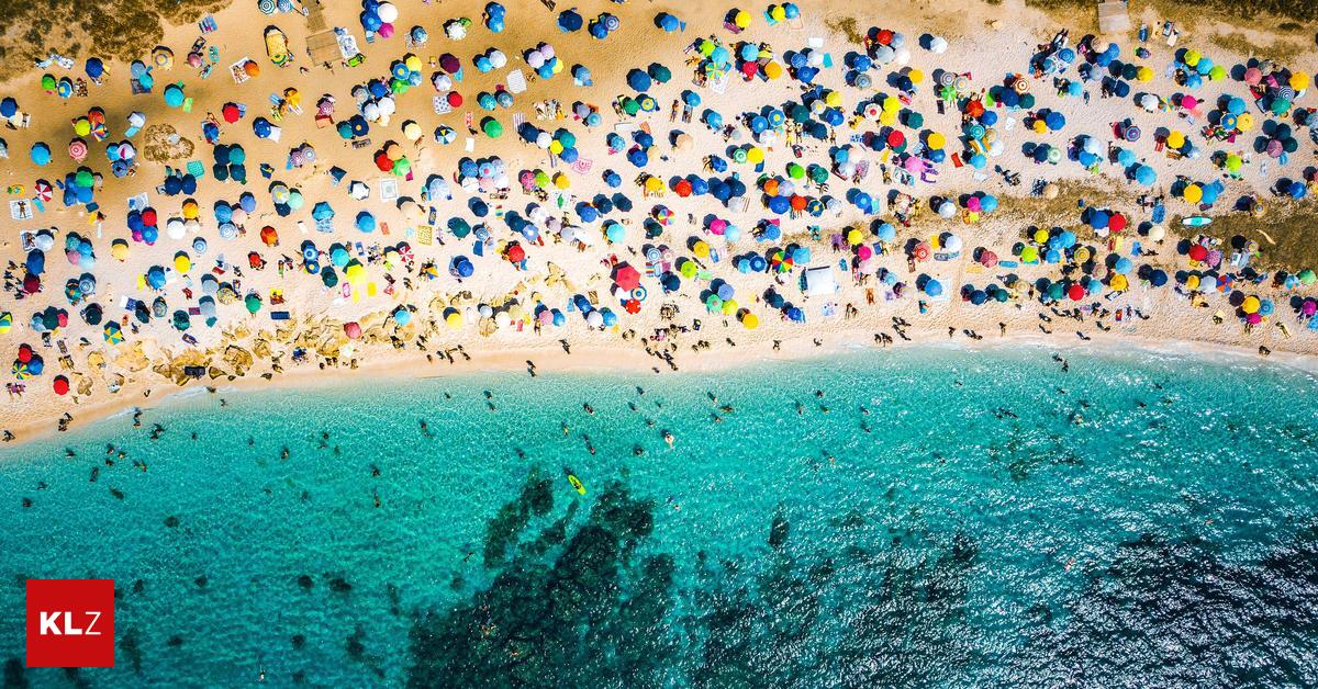 Many Spaniards cannot afford to vacation on their home beaches