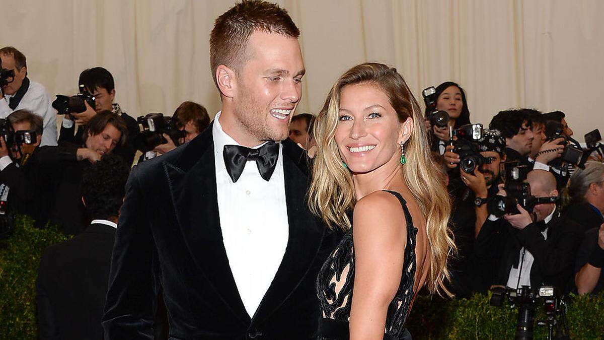 Gisele Bündchen mit ihrem Mann Tom Brady