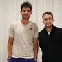 Dominic Thiem (links) mit seinem Bruder und Manager Moritz