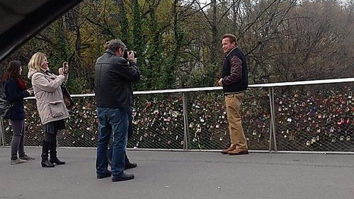 Schwarzenegger auf Graz-Besuch