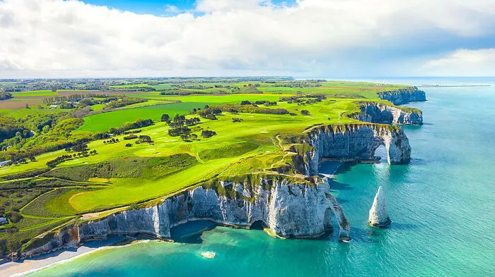 Die Alabasterküste bei Étretat