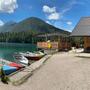 Das Lokal Belvedere am Lago di Fusine