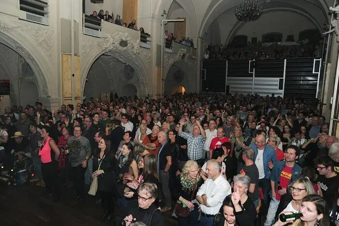 Beste Stimmung beim Publikum im Veranstaltungszentrum Judenburg.
