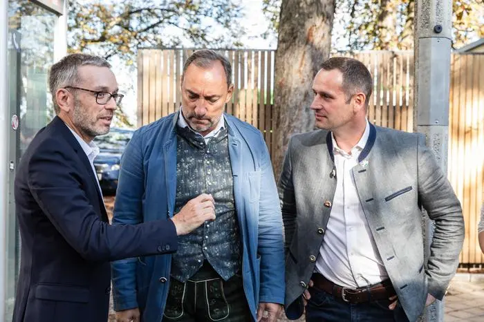 FPÖ Fest am Schlossberg mit Mario Eustacchio, Herbert Kickl und Armin Sippel
