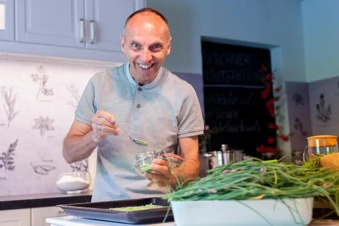 Irschen, Kräuterdorf, Oberes Drautal,,Obmann Kräuterdorf_ Marketingverein Irschen Eckart Mandler