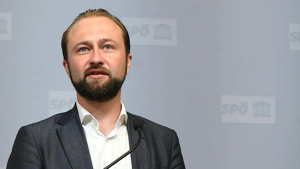 SPÖ-Geschäftsführer Max Lercher: 