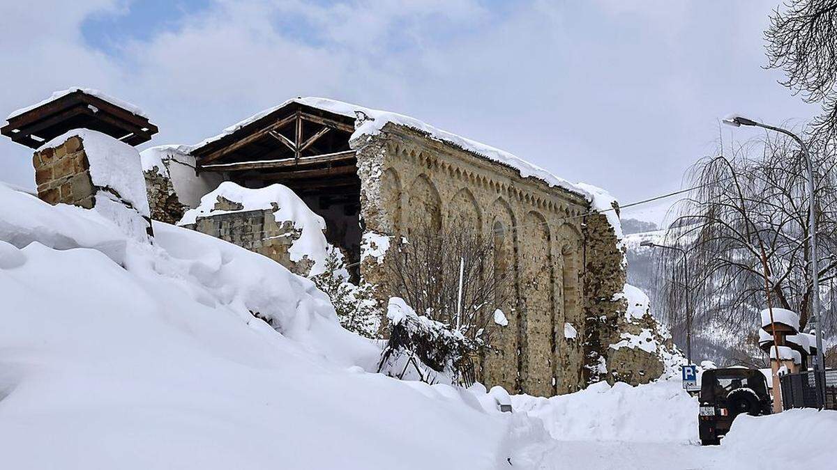 Kirche des Heiligen Augustinsin Amatrice