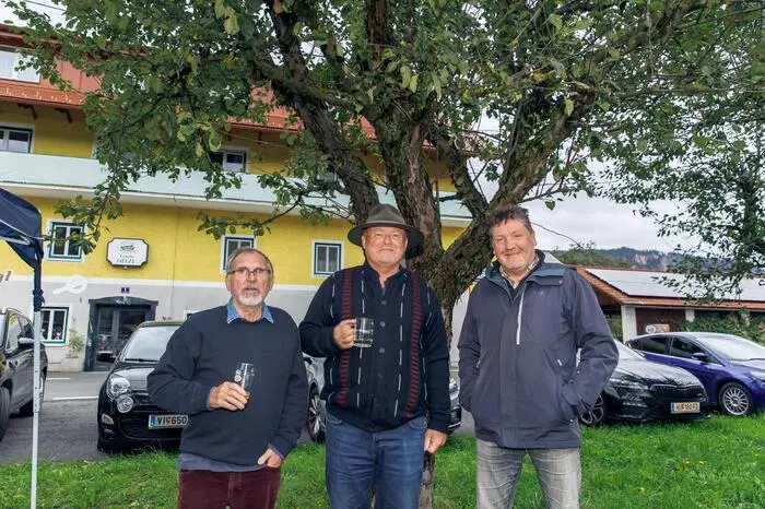 Die Kilt-Träger wurden bei den Wettkämpfen angefeuert