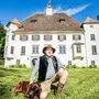 Besitzer Horst Stark will das Schloss Wiesenau verkaufen, "wenn der richtige Käufer kommt"