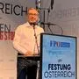 FPÖ-Bundesparteiobmann Herbert Kickl reiste für eine Kundgebung nach Leoben an
