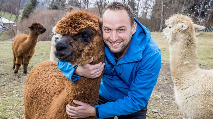 Philipp Wohlgemuth hat sich seit 2015 der Alpakazucht verschrieben