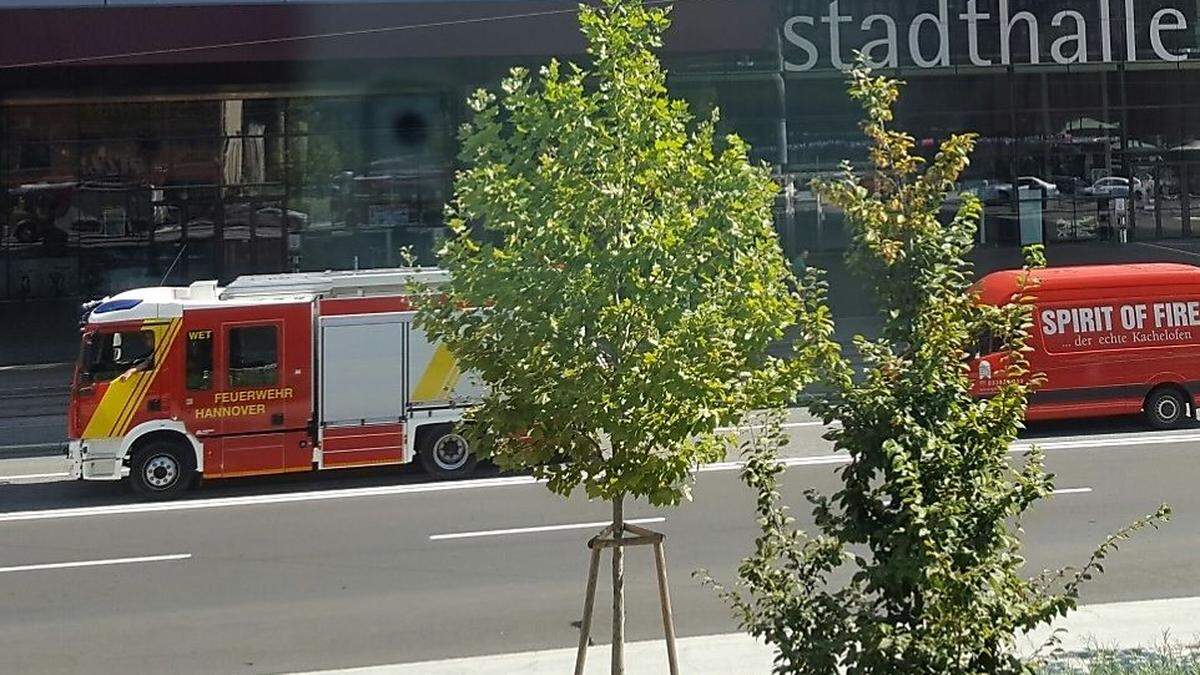 Am Freitag in Graz gesichtet: Feuerwehr Hannover