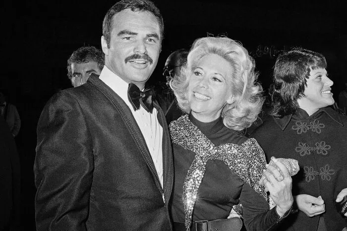 Der Hollywood-Liebling mit Schauspielerin Dinah Shore and (Los Angeles, 1971).