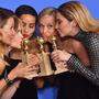 Fünf im Globe-Glück: Laura Dern, Nicole Kidman, Zoe Kravitz, Reese Witherspoon and Shailene Woodley feiern bei der Gala