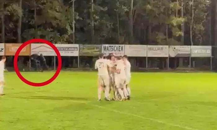 Am Rande eines Matches soll Hinteregger einen fan niedergestoßen haben, lautete der Vorwurf