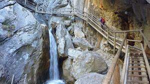 Die Bärenschützklamm soll bald wieder für Besucher zugänglich sein