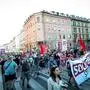 Im Sommer gab es schon einen großen Protestzug gegen die blau-schwarzen Sozialkürzungen
