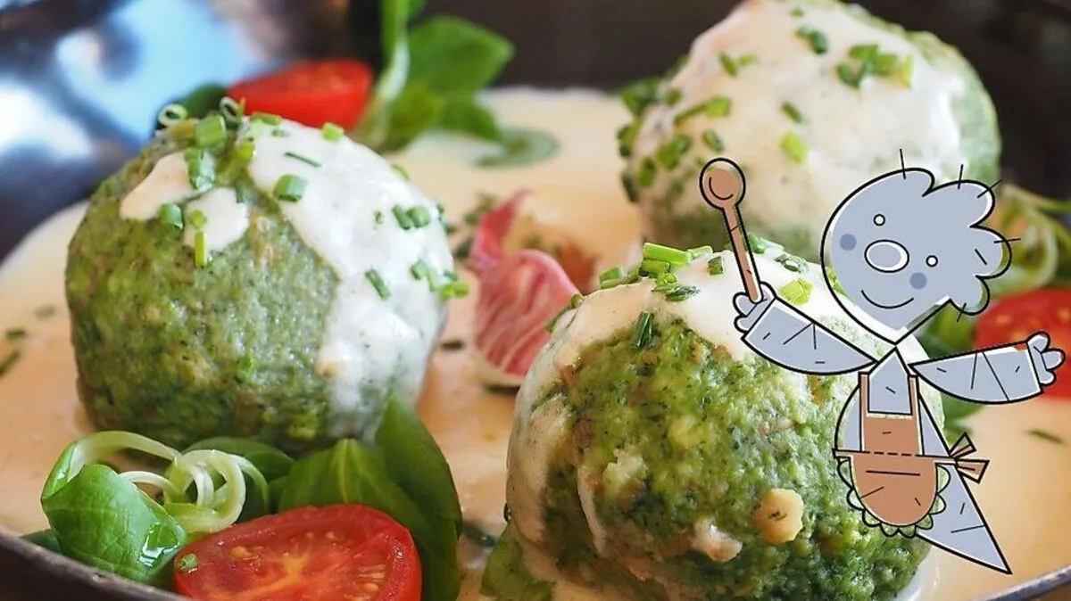 Spinatknödel von Hans Braxmeier auf Pixabay 