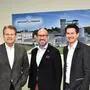 AWV-Führungstrio: kaufmännischer Geschäftsführer Franz Krainer, Obmann Michael Schumacher und technischer Geschäftsführer Michael Herneth