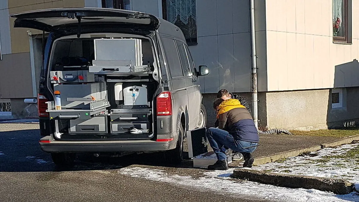 Am Montag fanden in St. Barbara weitere Erhebungen statt
