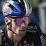 Primoz Roglic verletzte sich bei einem Sturz und steigt aus der Tour de France aus