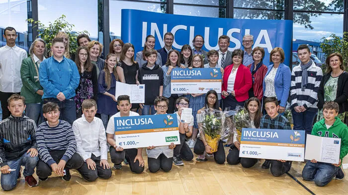 Die Preisträger der Inclusia-Gala.