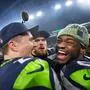Seattle Seahawks freuen sich über den Einzug ins Finale