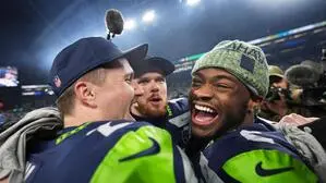 Seattle Seahawks freuen sich über den Einzug ins Finale