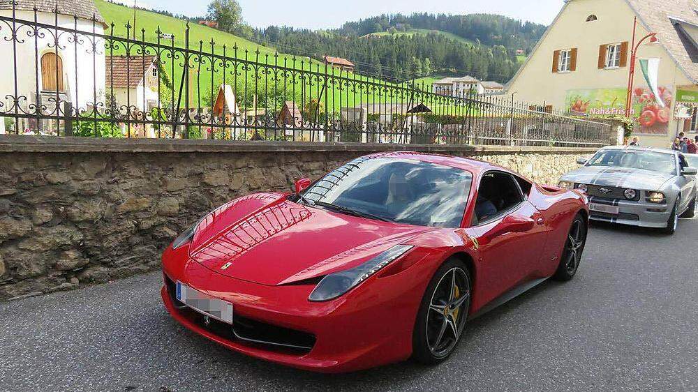 Dieser Ferrari wurde gestohlen 