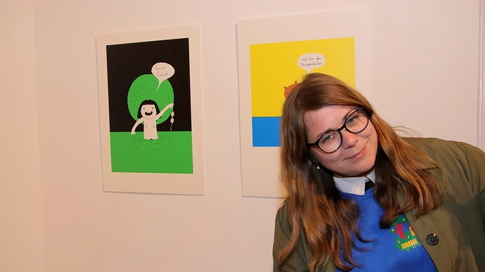 Bestens besucht war die Vernissage mit Cartoons von Stefanie Sargnagel am Freitag im Kunsthaus Köflach. Unter dem Titel „Bin ich ein Psycho?“ zeigt die vielseitige Künstlerin schonungslos-kritische Cartoons zu vielen Themen unserer Zeit. Ihre Darstellungen werden auch in zahlreichen deutschsprachigen Online- und Printmedien publiziert.