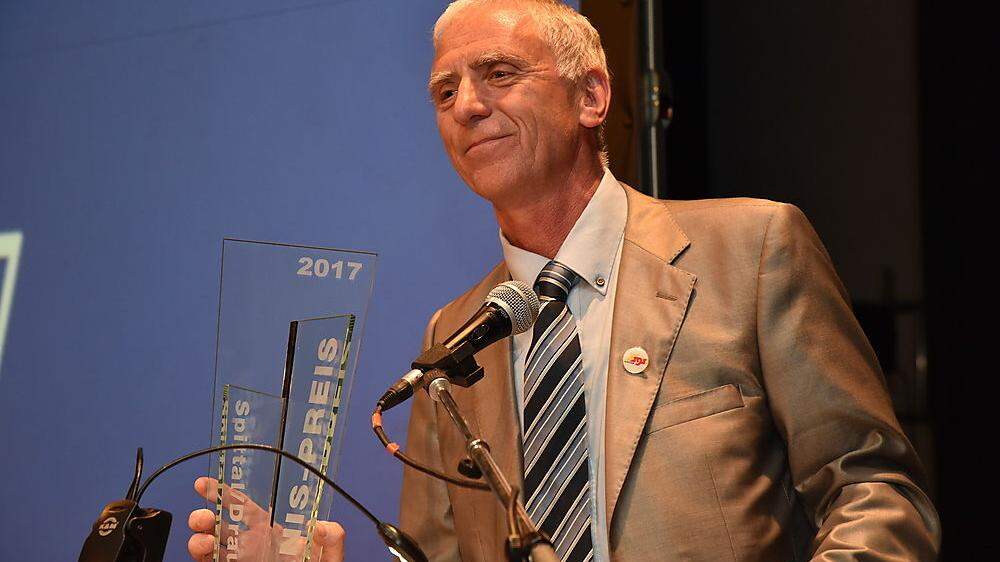 Der Kiwanispreisträger von 2017: SGS-Urgestein Wolfgang Steinacher