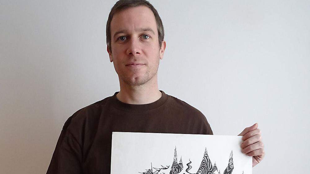 Christoph Mock, bildender Künstler aus Linz mit Leobener Wurzeln