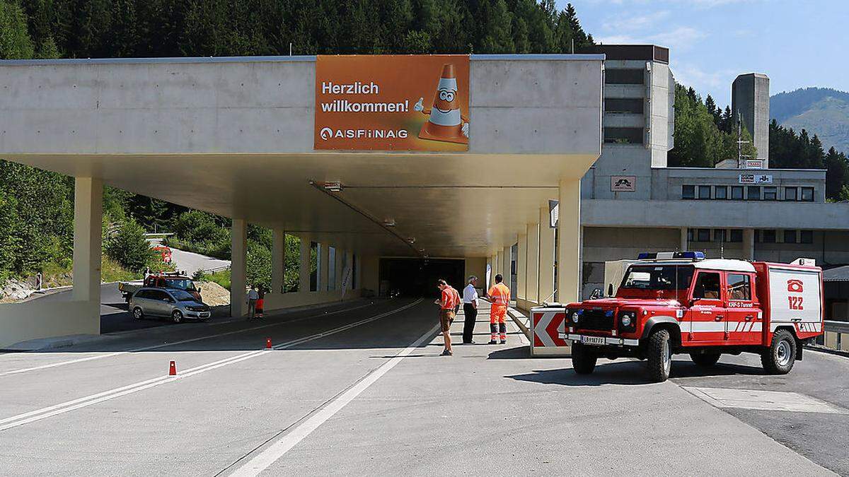 Heute Nacht wird der Tunnel wieder Richtung Norden gesperrt