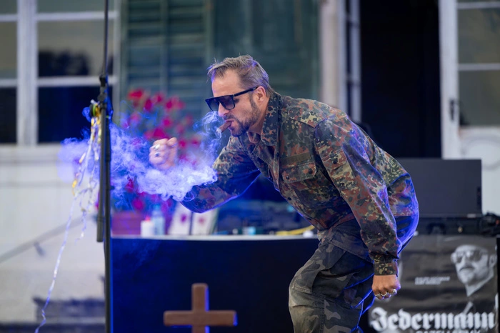 Das Rosental Festival Rož , organisiert von Bernd Liepold-Mosser, machte an verschiedenen Orten im Rosental Station