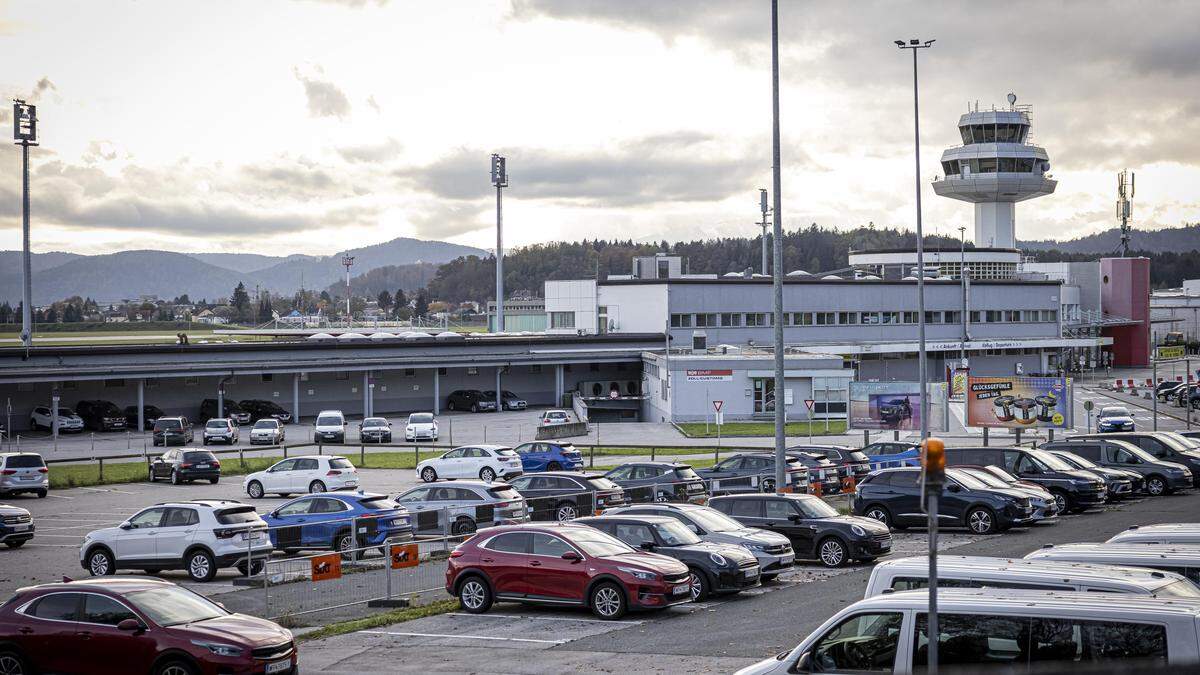 Der Flughafen Klagenfurt bekommt ein neues Parksystem