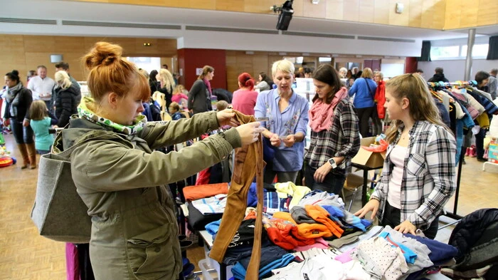 Die Stadtgemeinde lud in Kooperation mit den Naturfreunden am Samstag zum Flohmarkt ins Kulturhaus. 