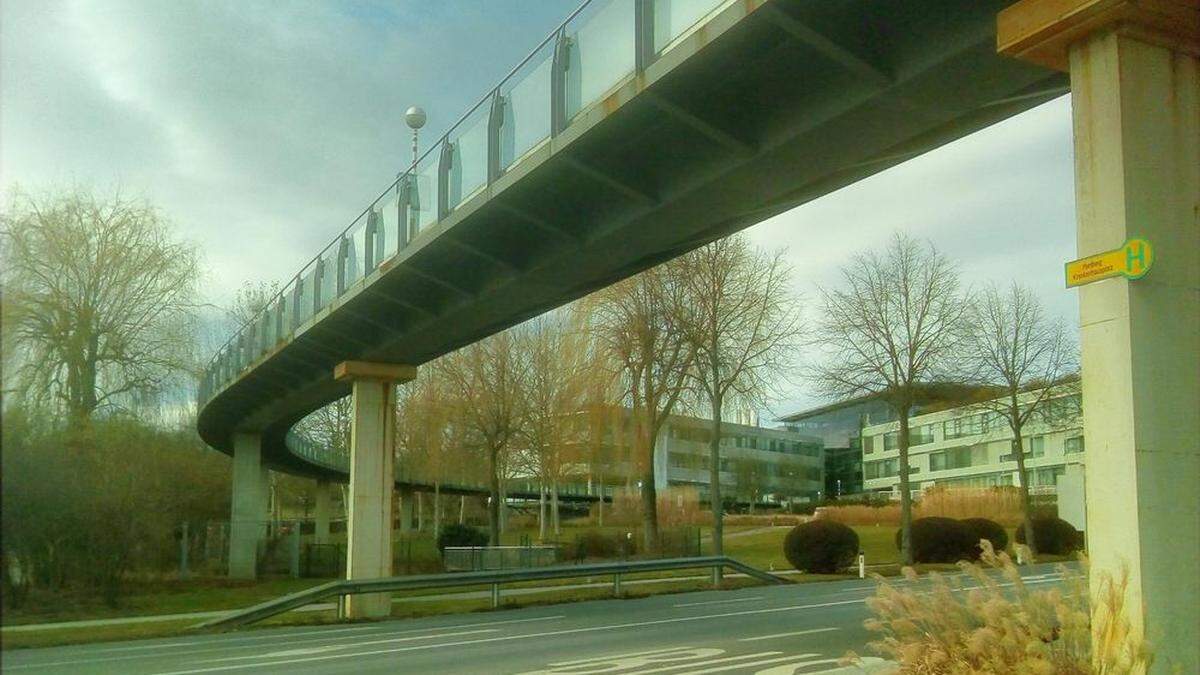 Kurz nach der Eröffnung der LKH-Brücke in Hartberg gab es bereits Unfälle