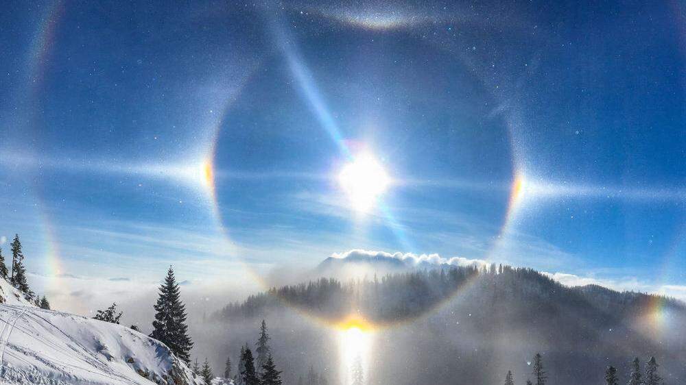 Leserreporter Alexander Robé schickte uns spektakuläre Bilder vom Skitag auf der Tauplitz