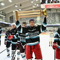 Kapitän Stefan Klassek und Co jubelten