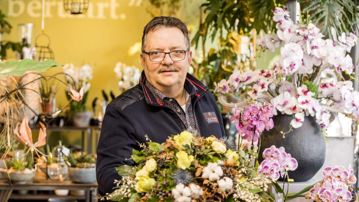 Kurt Glantschnig ist Landesinnungsmeister der Gärtner und Floristen