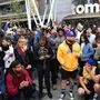 Wenige Stunden nach dem Unglück versammelten sich Fans vor dem Staples Center in Los Angeles 