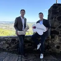 Joachim Schnabel, stv. Vorsitzender des Regionalverbandes, und Gerhard Hirschmann, Vorsitzender des Regionalverbandes (v. l. ), lieferten erste Infos zu den Bildungsmessen in der Südweststeiermark