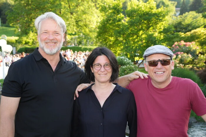 Michael Weger, Elisabeth Tribelnig und Georg Clementi 