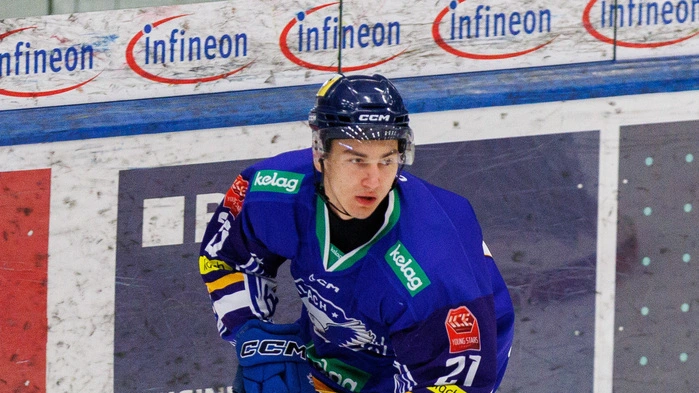 Leon Krammer durchlief die Eishockeyschule des VSV