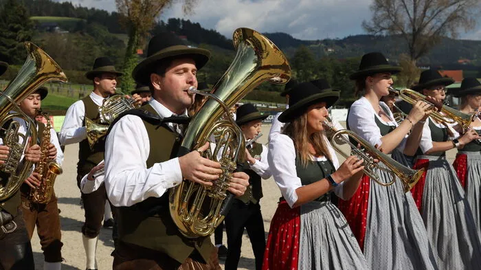 Musikvereine aus der ganzen Steiermark zeigten in Piber ihr Können. 