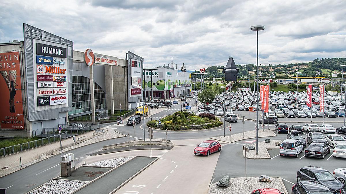 Die Shoppingcity Seiersberg mit ihren fünf Zentren