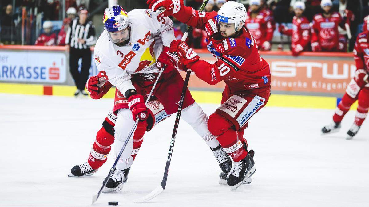 Der KAC verpasste den Ausgleich in der Serie, steht nun mit dem Rücken zur Wand