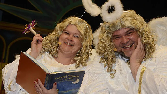 Fritzi und Armin Golbic als "(B)Engel"