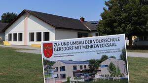 Um 6,6 Millionen Euro wird die Volksschule in Gersdorf umgebaut