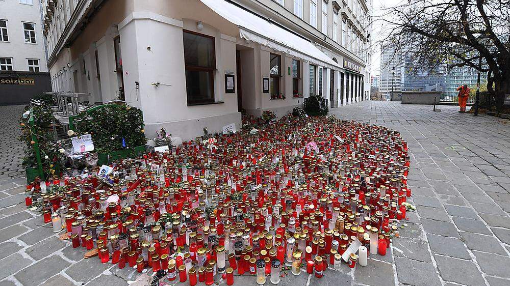 Gedenken an den Terroranschlag in Wien